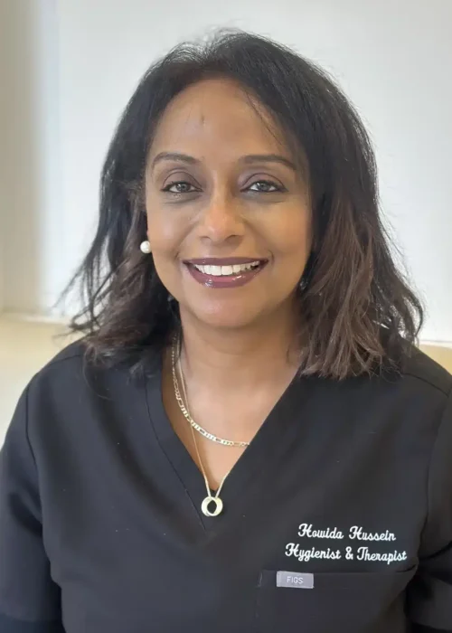 Howida Mohamadein, dental hygienist and therapist at Pine Dental in Sutton Howida Mohamadein, dental hygienist and therapist at Pine Dental in Sutton