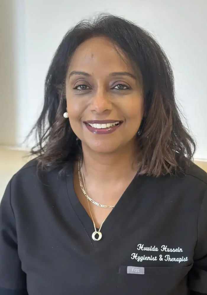 Howida Mohamadein, dental hygienist and therapist at Pine Dental in Sutton