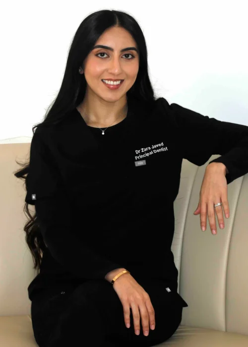 Dr Zara Malik, principal dentist at Pine Dental in Sutton Dr Zara ub Sutton